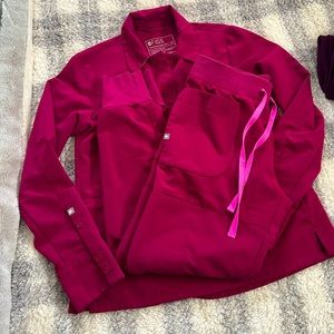 Dark Magenta figs set